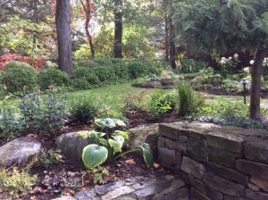 Outdoor living in the shade
