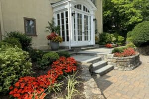 Front Entry Landscape in New Rochelle